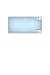 Glasfiberpool Olympia 620